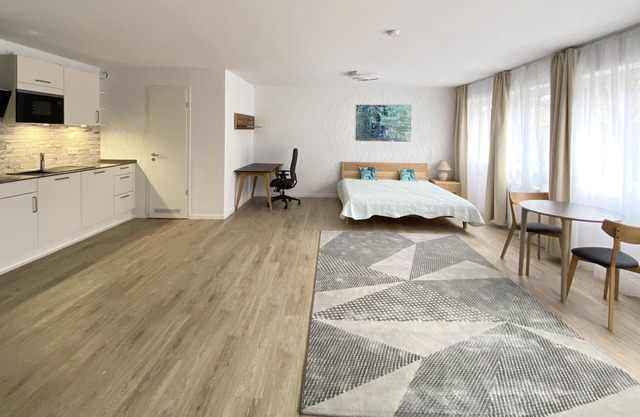 Very central, spacious, bright studio apartment