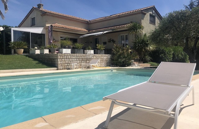 Very large charming villa in the peaceful Ardèche countryside