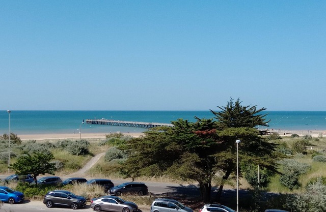View of the ocean and Ile d'Yeu