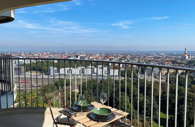 View over the city | Studio at the congress hall
