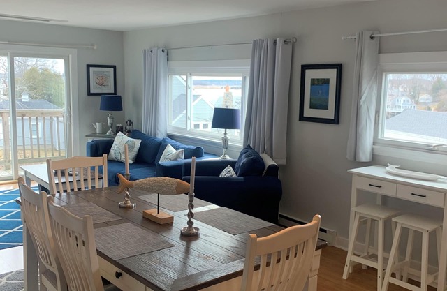 VIEWS! Annisquam Bridge House at Lobster Cove. Booking Fall and Holiday stays