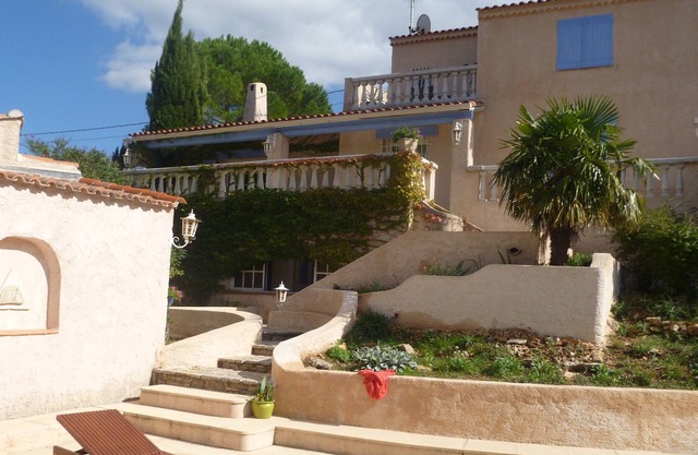 villa village in the countryside