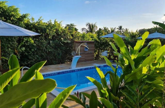 Vila Pitangueira - Flat Terra - No centro de Serra Grande com Piscina, Jacuzzi, Internet Veloz