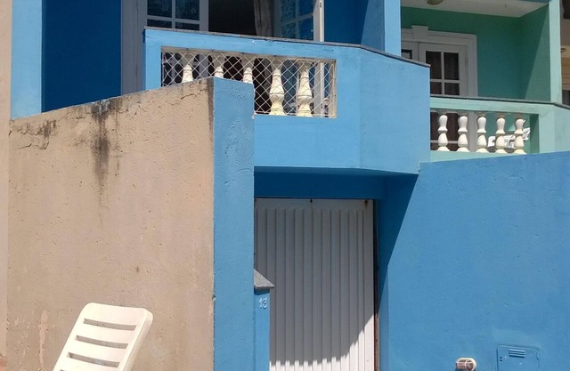 Vilage on the edge of the beach