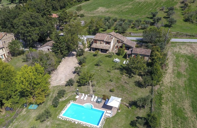 Villa Claudia, in the heart of the Sibillini Mountains National Park