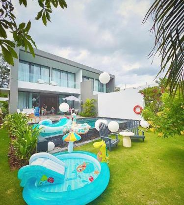 Villa 4 Phòng ngủ hồ bơi riêng - Resort Sanctuary Hồ Tràm