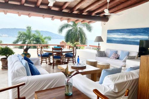 Villa 4 Rec I Frente al Mar I Alberca Privada I Condominio Porto Ixtapa