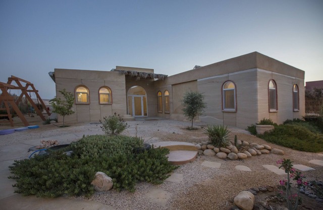 Villa Adama- Hand Crafted Rammed Earth Villa in Zin Desert