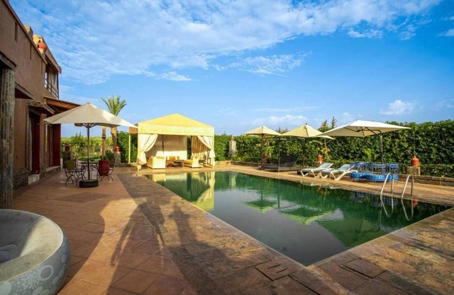 Villa Alnatura with heated pool overlooking the High Atlas