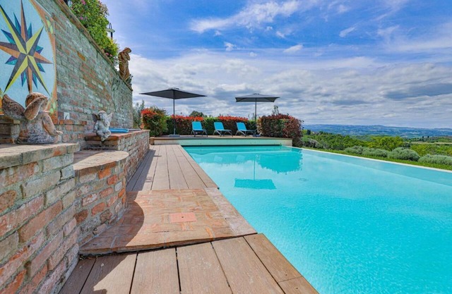 VILLA BELLAVISTA-TUSCANY-POOL -JACUZZI- breath-taking view-great for family