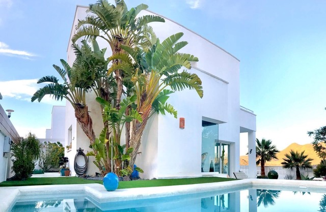 Villa Blanca views and pool