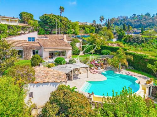 Villa Bleu Rivage - Piscine Cannes Vue panoramique