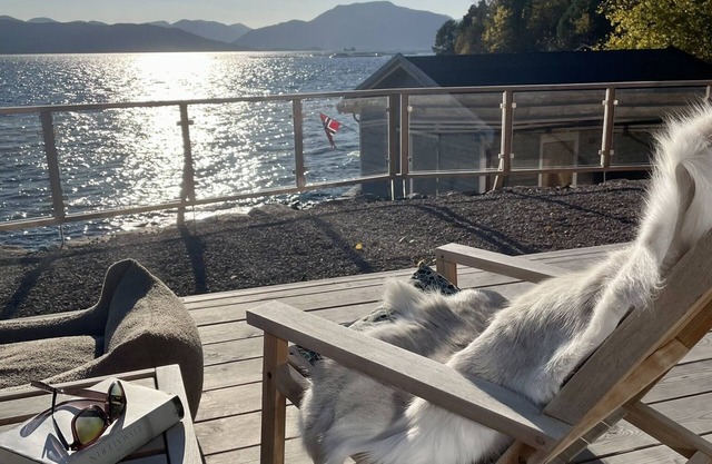Villa Blue Dream - Dream holiday home directly at the fjord with jacuzzi & sauna