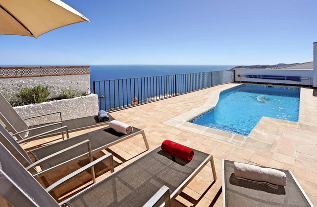 🏝Villa Calypso, private pool, 180º sea views☀️
