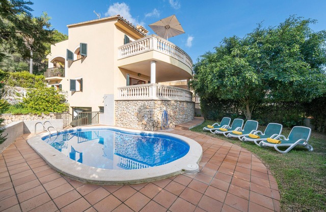 Villa Can Besso,con piscina privada