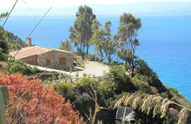 Villa Capo Vaticano near Tropea breathtaking view