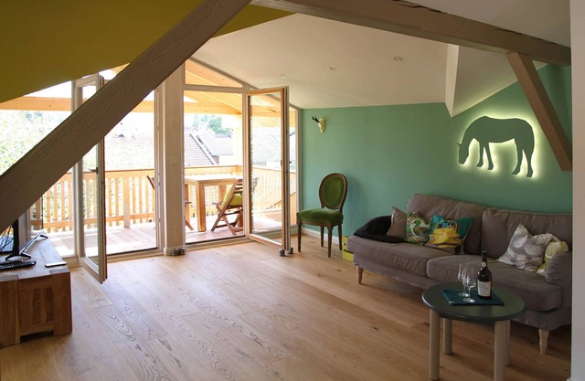 Villa carefree suite in newly built attic