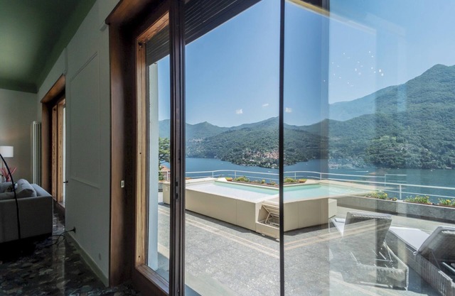 Villa Chiara Moltrasio With Private Garden by Rent all Como