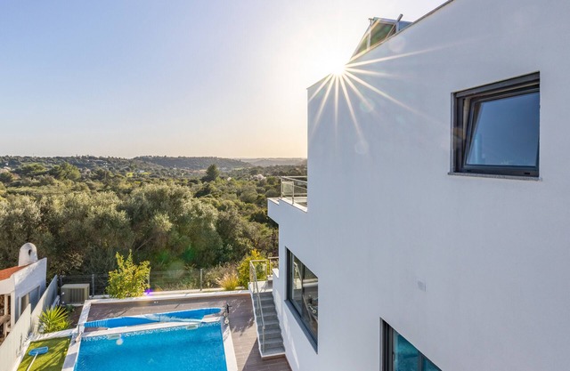 Villa Cieluna with amazing views