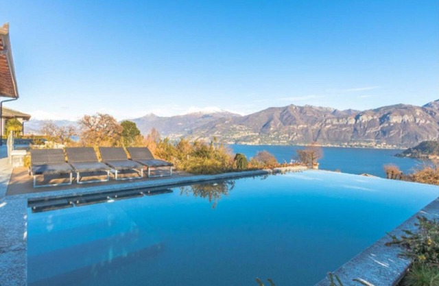Villa Cima dei Ronchi, stunning infinity pool and lake view