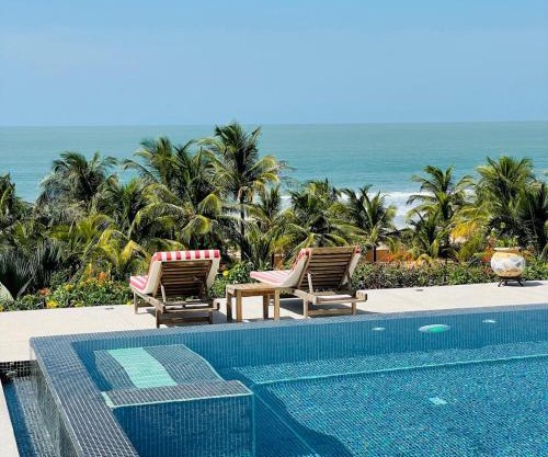 Villa de luxe avec accès à la piscine et à la plage