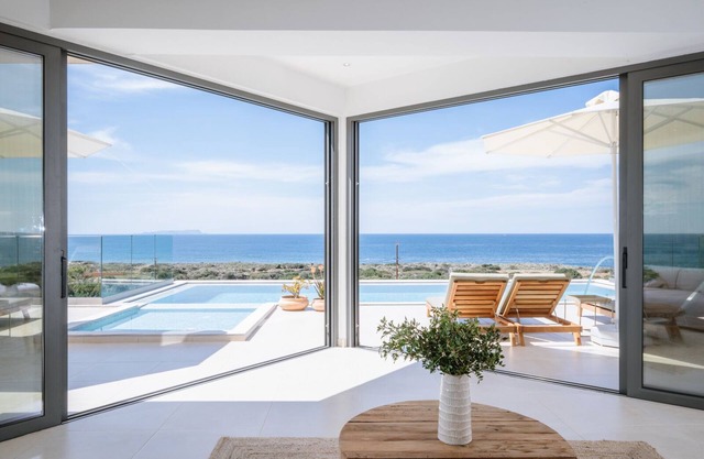 Villa Dia, 6 Bedrooms, sea View, in Sisi, Agios Nikolaos, Greece