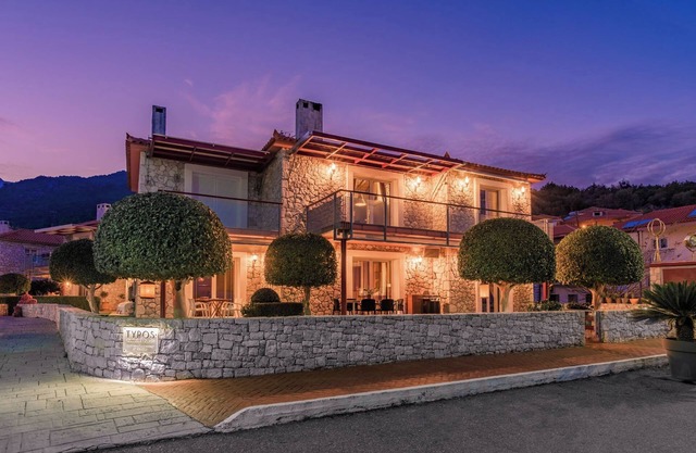 Villa Ellisavet by Tyros Boutique houses on the beach
