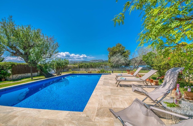 Villa Encantada in Alcudia natural surroundings