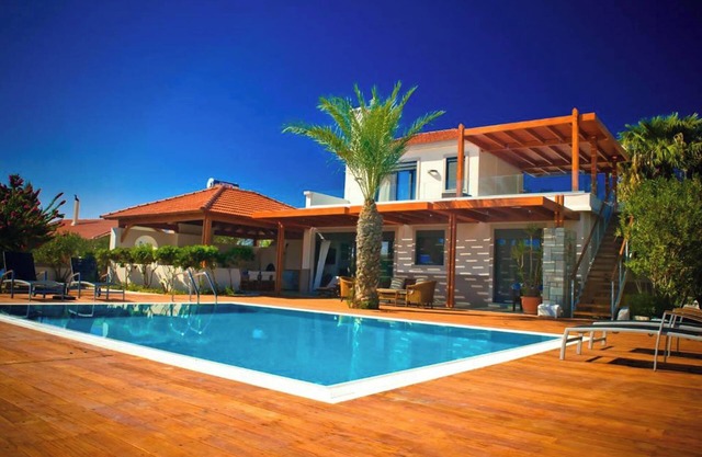 Villa Fenia – Five Star, Private, Spacious Seafront Villa With Private Pool.