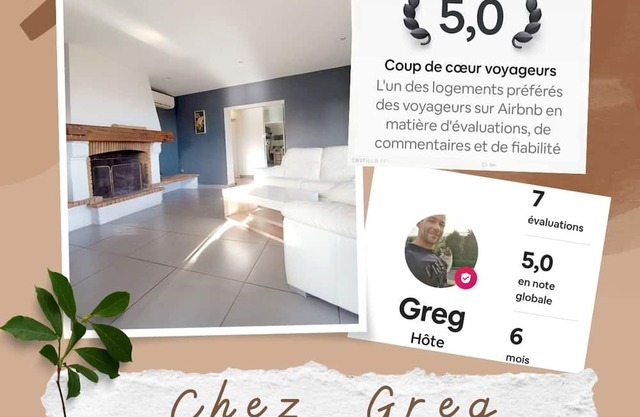 Villa 'Greg' with Mountain View, Wi-Fi and Air Conditioning