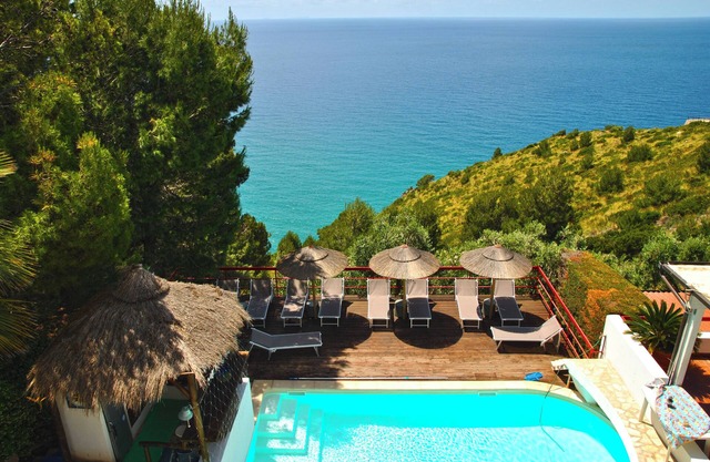 Villa Giulia Resort with private pool and stunning sea views
