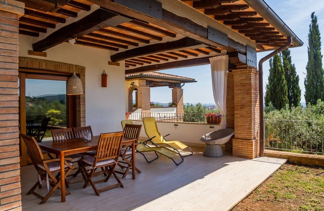 Villa "Glicine - Colleberto" with Sea View, Private Terrace & Wi-Fi