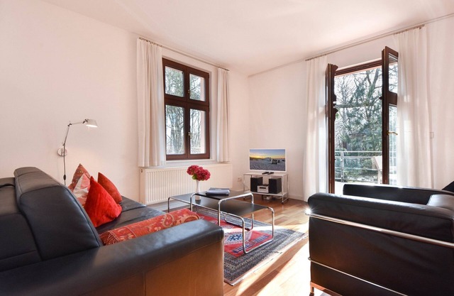 Villa Hintze Tusculum - sun terrace and private beach chair