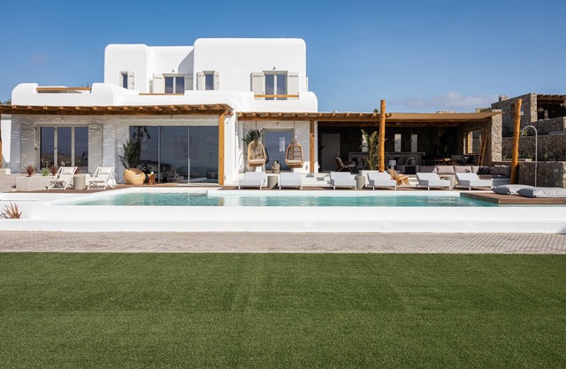 Villa HORIZON BLU, Kalafatis,Mykonos.