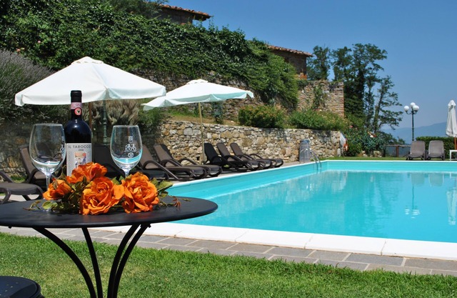 Villa il Castellaccio #2 Chianti ,Tuscany apartment with swimming pools