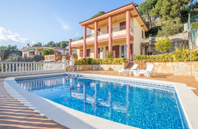 Villa in Blanes with Pool & Sea Views