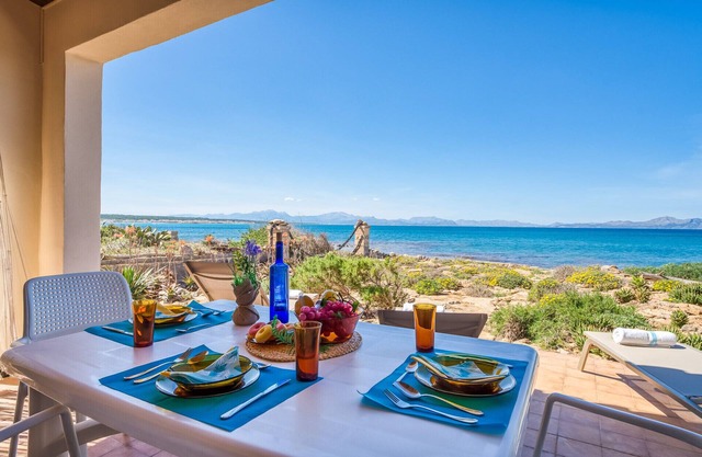 Villa in front of the sea Casa Sa Nau in Mallorca
