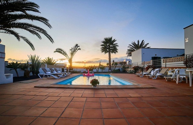 Villa in La Oliva with Volcano View Pool
