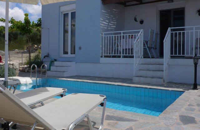 Villa in Loutra with Sea View and Pool