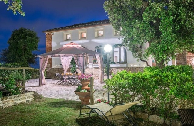 Villa la Rocca, stunning villa located on the top of the hill of Monsummano Alto, in Tuscany.