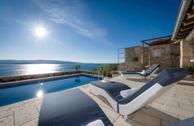 Villa Lipa-Brac - amazing villa with sea views, a pool, close to the beach
