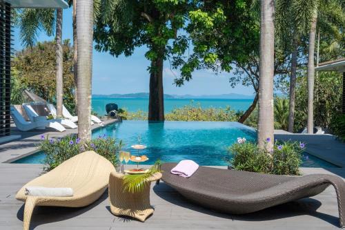 Villa Marina Cape Yamu Luxury 6 Bedroom Seaview Villa, Free Breakfast, Airport Pickup and Drop-off, Servant