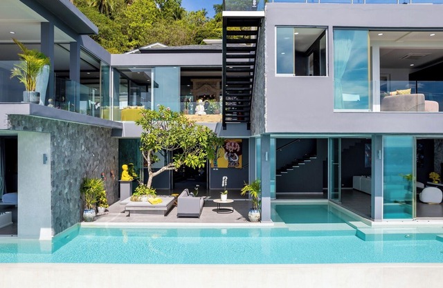 Villa Moonstar 4 bedroom with Pool & Oceanview