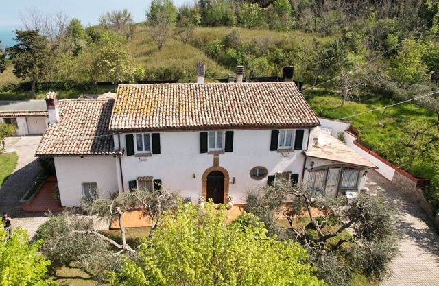 Villa Napoleon: a unique view of the sea from Mount San Bartolo. Pesaro