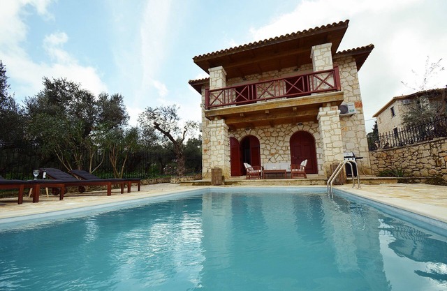 Villa Nephele of Jootiq Villas. Combine traditional stone built concept with supreme comfort!