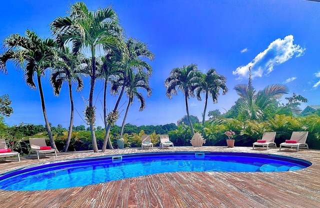 Villa Oasis Saint François 5* 170m² 5 bedrooms between Golf and Sea