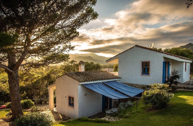 Villa on the sea of southern Sardinia in a private park, 8 beds