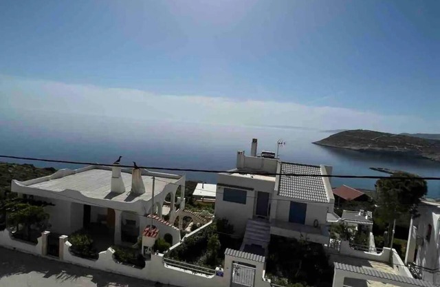 Villa over the Aegean waves