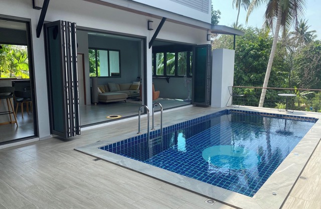Villa Privée Dans un Jardin Tropical