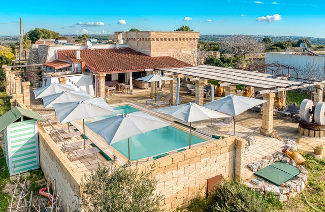 Villa 'Palmira Immersa Nella Natura' with Sea View, Private Pool and Wi-Fi